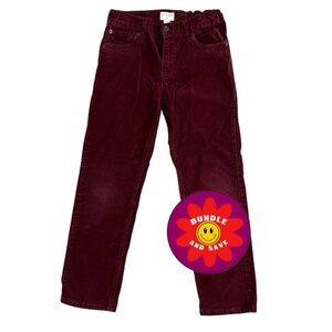 Cat & Jack Straight Maroon Corduroy Pants
